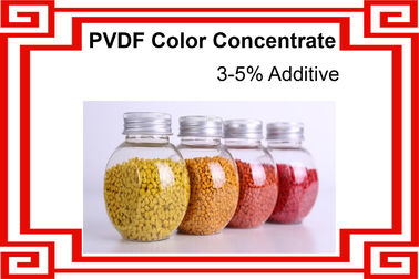 PVDF Color Masterbatch/ PVDF Color Concentrate / Colored PVDF Resin / 10 Standard Color Supply